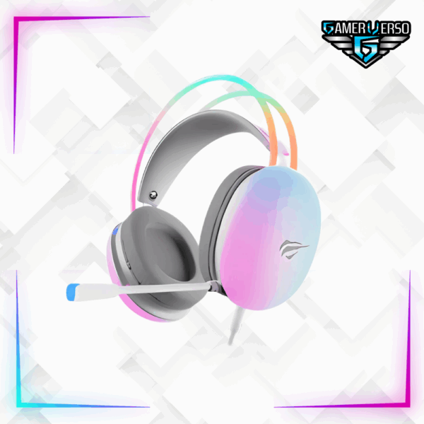 DIADEMA GAMER RGB BLANCO