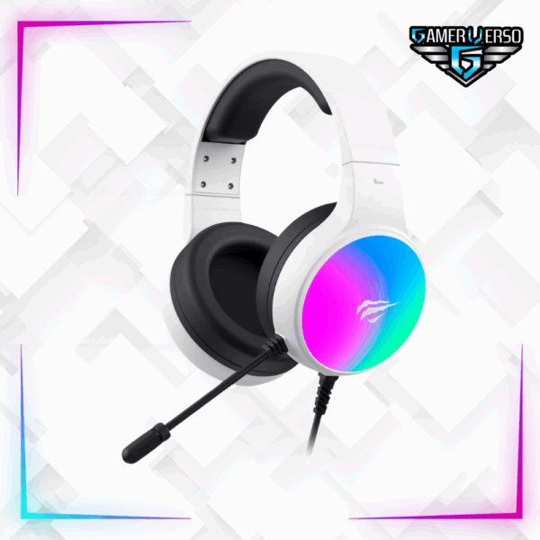 DIADEMA GAMER BLANCA RGB