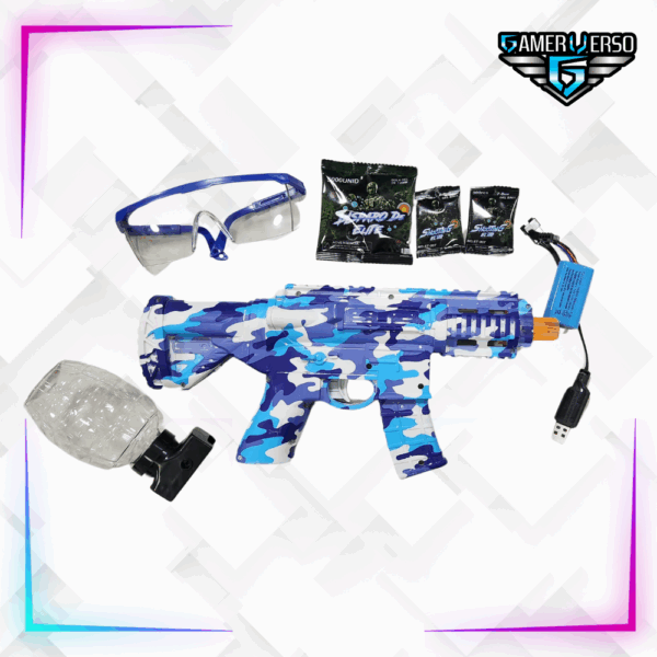 Lanzador de Hidrogel Disparo Elite - azul