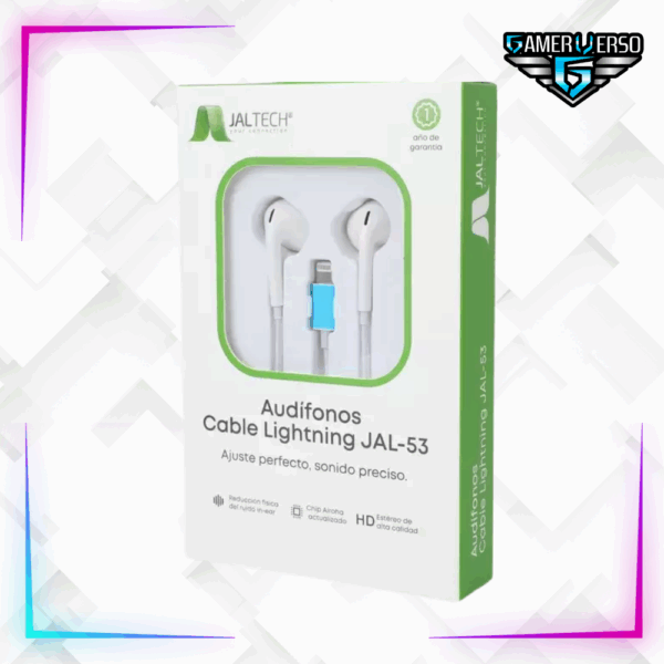 Audífonos con CABLE LIGHTNING