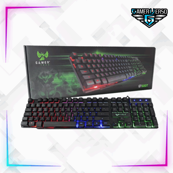 TECLADO GAMER TECH GT 600T .