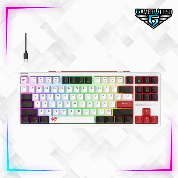 TECLADO HAVIT backlit rgb 88ky