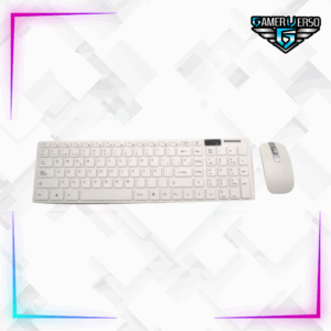 Combo Mouse Teclado WX01 Blanco