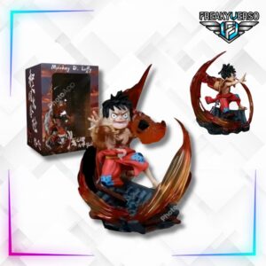 Figura Luffy Red Hawk Wano