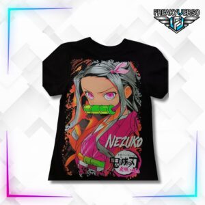 Camiseta Neon Nezuko Kamado