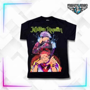 Camiseta Neon Gojo Sukuna