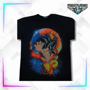 Camiseta Neon Goku Fase 4