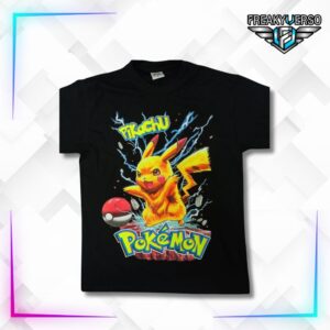 Camiseta Neon Pikachu 
